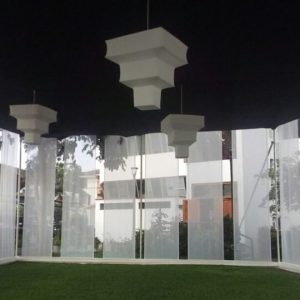 LAMPARA DE TELA