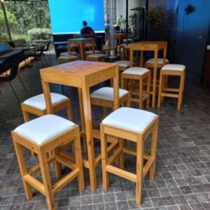 MESA BAR DE PINO